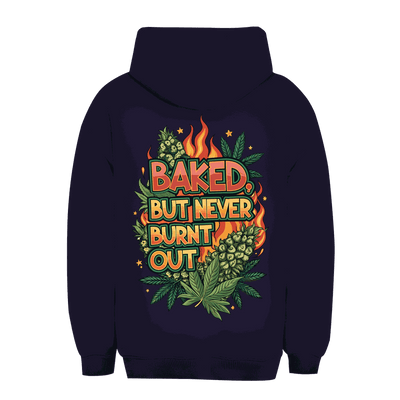 Unisex Oversize Hoodie - Baked, but never burn out | Division420®