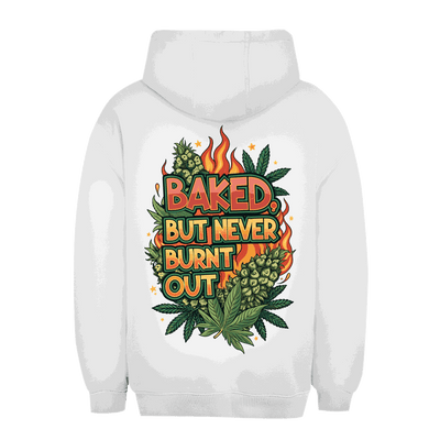 Unisex Oversize Hoodie - Baked, but never burn out | Division420®