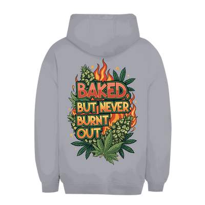 Unisex Oversize Hoodie - Baked, but never burn out | Division420®