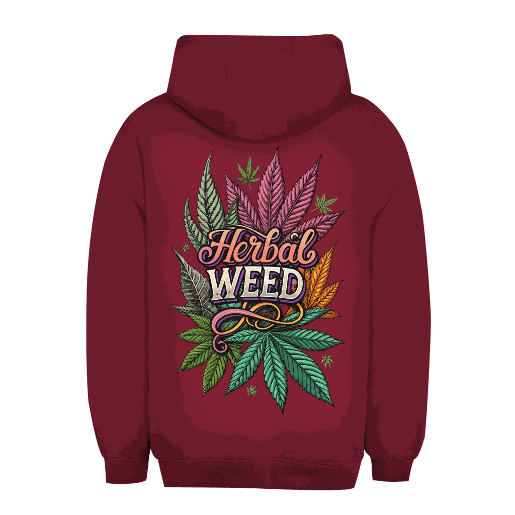 Unisex Oversize Hoodie - Herbal Weed | Division420®
