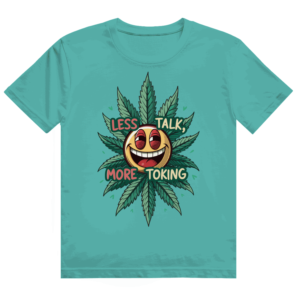 Heavy Cotton T-Shirt - Less talk, more toking | Division420®
