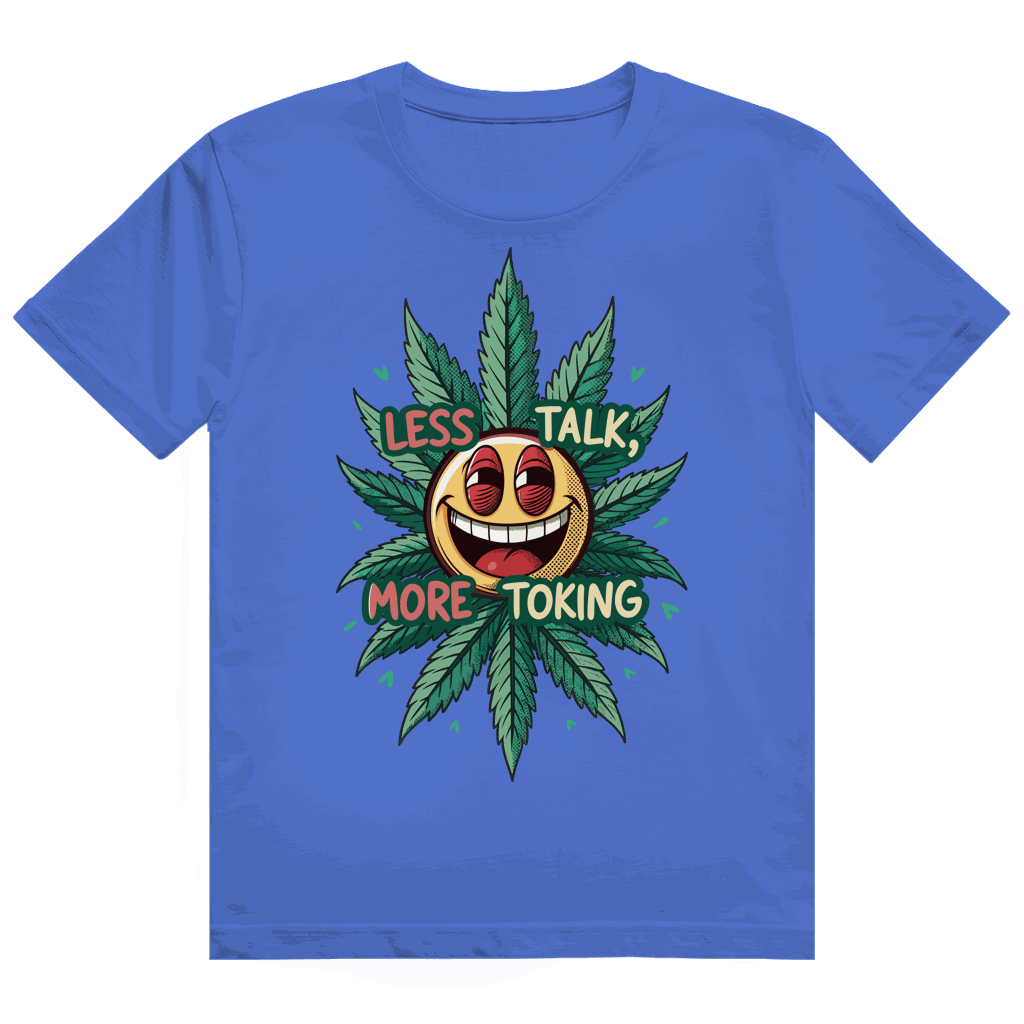 Heavy Cotton T-Shirt - Less talk, more toking | Division420®