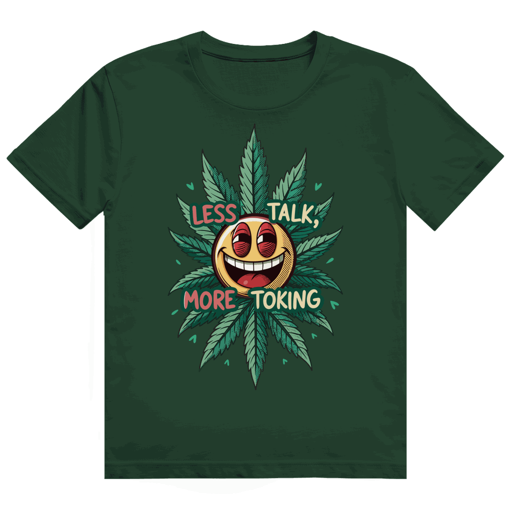 Heavy Cotton T-Shirt - Less talk, more toking | Division420®