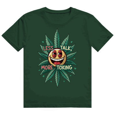 Heavy Cotton T-Shirt - Less talk, more toking | Division420®