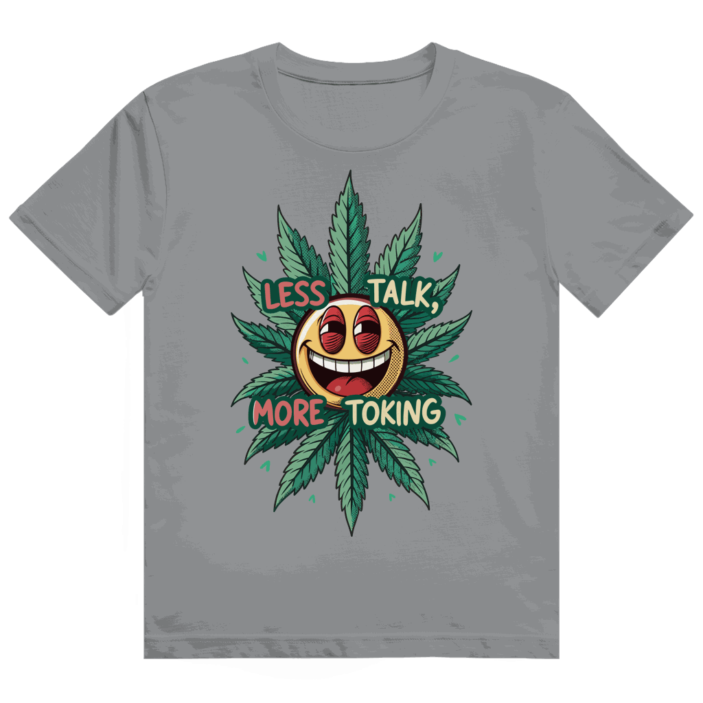 Heavy Cotton T-Shirt - Less talk, more toking | Division420®