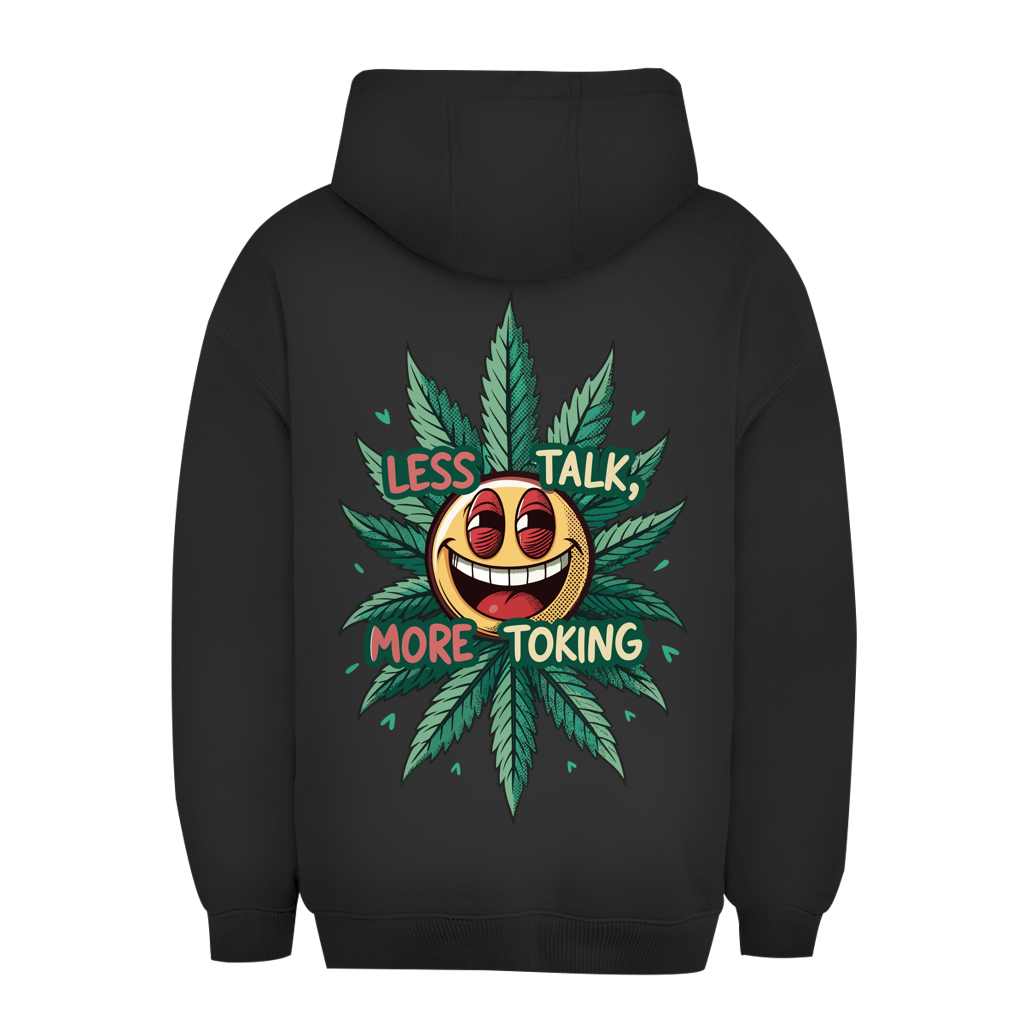 Unisex Oversize Hoodie - Less talk, more toking | Division420®