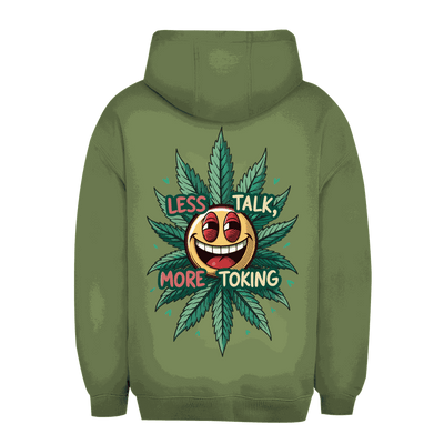 Unisex Oversize Hoodie - Less talk, more toking | Division420®