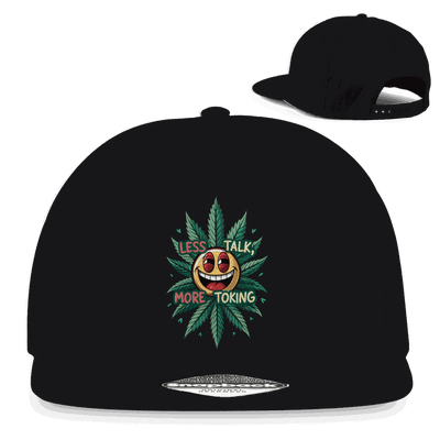 Snapback Rapper Cap - Less talk, more toking | Division420®