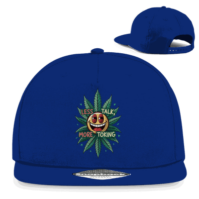 Snapback Rapper Cap - Less talk, more toking | Division420®