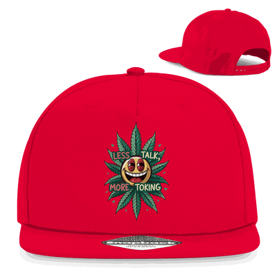 Snapback Rapper Cap - Less talk, more toking | Division420®