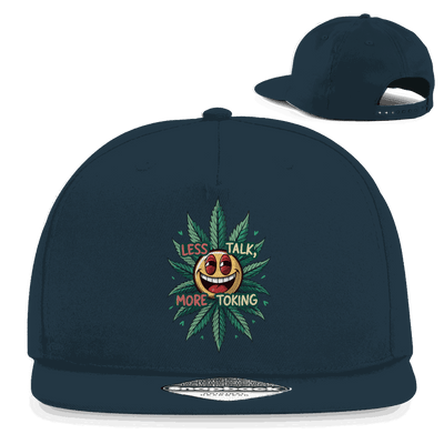 Snapback Rapper Cap - Less talk, more toking | Division420®
