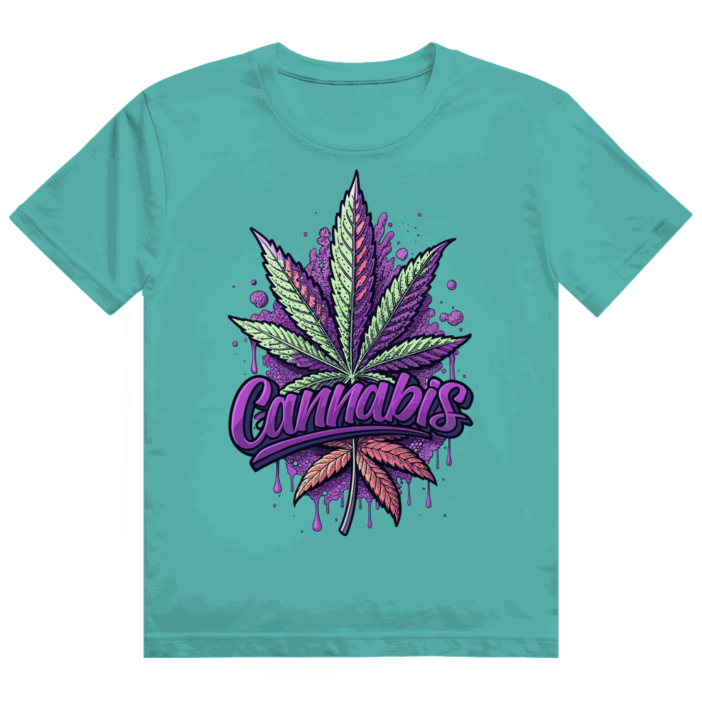 Heavy Cotton T-Shirt - Cannabis Art | Division420®