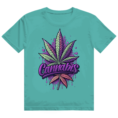 Heavy Cotton T-Shirt - Cannabis Art | Division420®