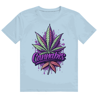 Heavy Cotton T-Shirt - Cannabis Art | Division420®