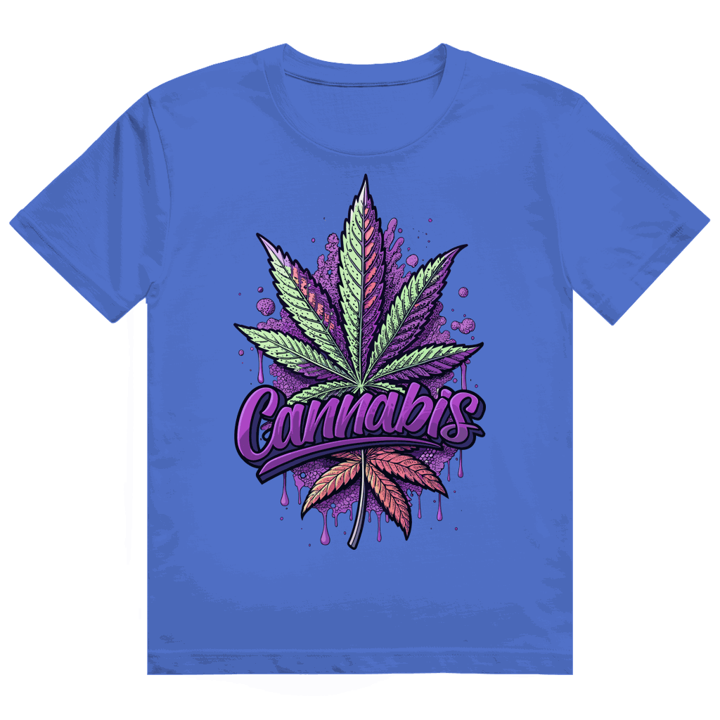 Heavy Cotton T-Shirt - Cannabis Art | Division420®