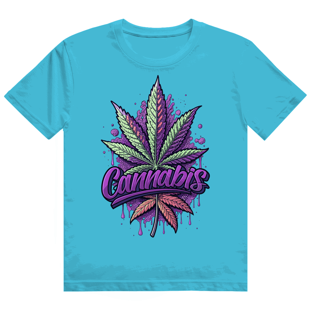 Heavy Cotton T-Shirt - Cannabis Art | Division420®