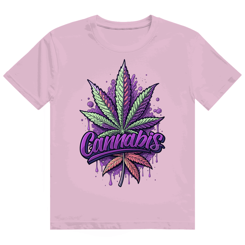 Heavy Cotton T-Shirt - Cannabis Art | Division420®