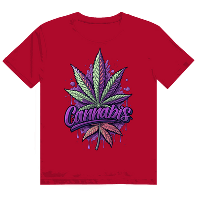 Heavy Cotton T-Shirt - Cannabis Art | Division420®