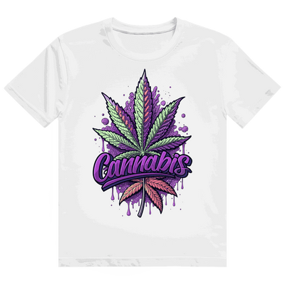 Heavy Cotton T-Shirt - Cannabis Art | Division420®