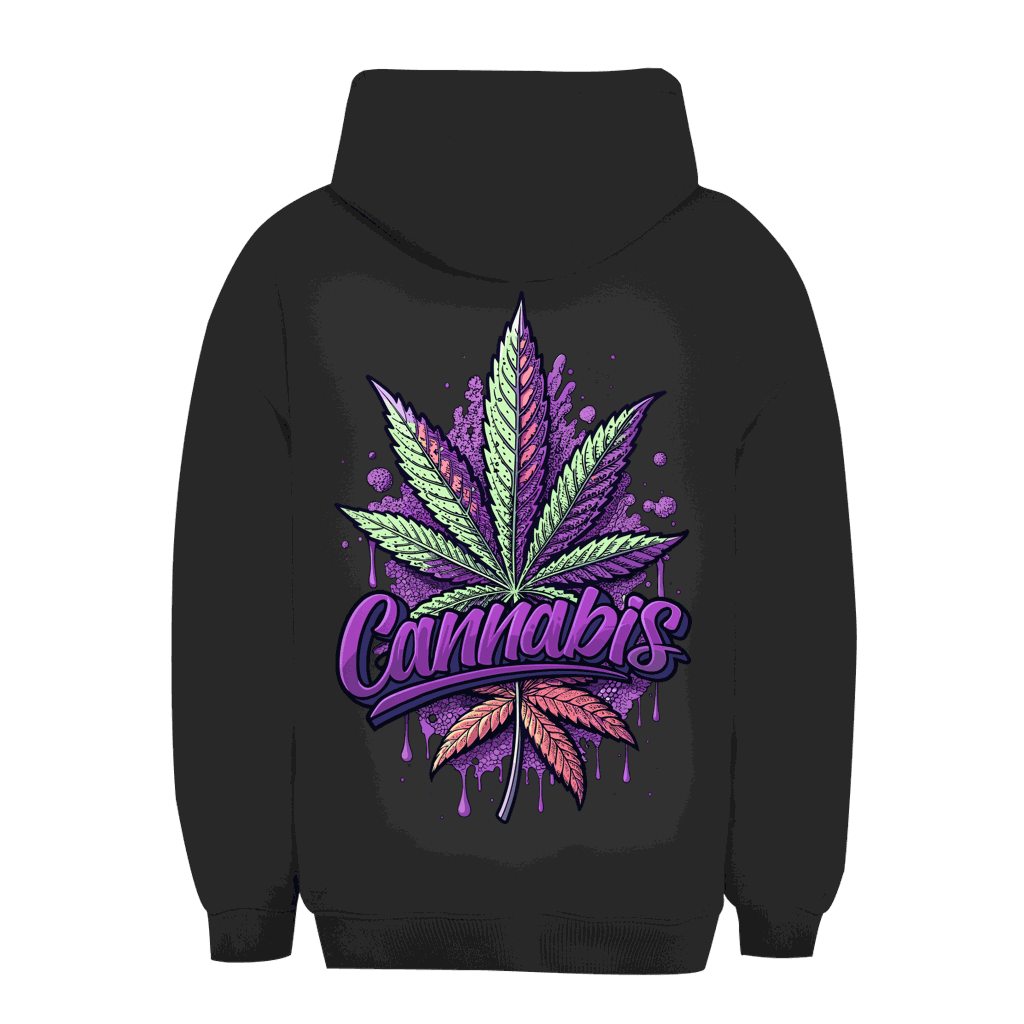 Unisex Oversize Hoodie - Cannabis Art | Division420®