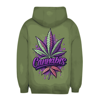 Unisex Oversize Hoodie - Cannabis Art | Division420®