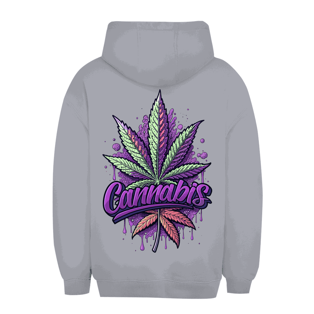 Unisex Oversize Hoodie - Cannabis Art | Division420®