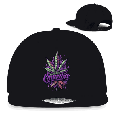 Snapback Rapper Cap - Cannabis Art | Division420®