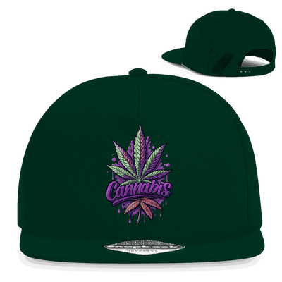Snapback Rapper Cap - Cannabis Art | Division420®
