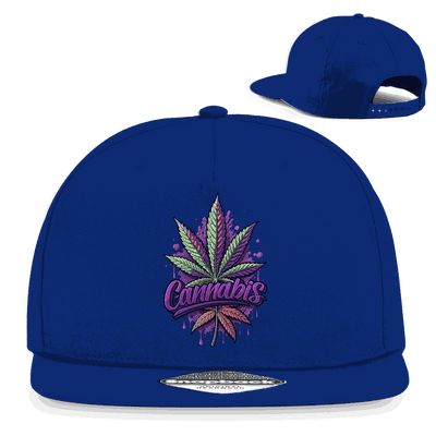 Snapback Rapper Cap - Cannabis Art | Division420®
