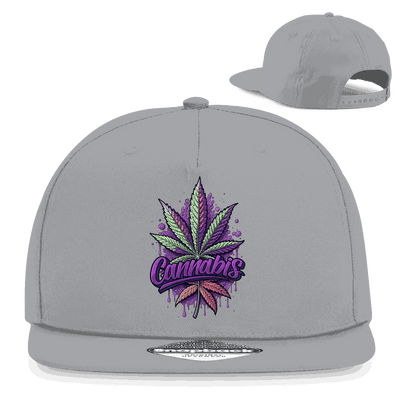 Snapback Rapper Cap - Cannabis Art | Division420®