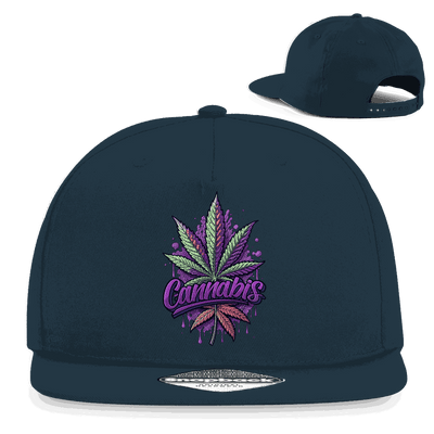 Snapback Rapper Cap - Cannabis Art | Division420®