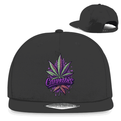 Snapback Rapper Cap - Cannabis Art | Division420®