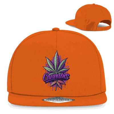 Snapback Rapper Cap - Cannabis Art | Division420®