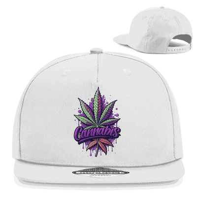 Snapback Rapper Cap - Cannabis Art | Division420®
