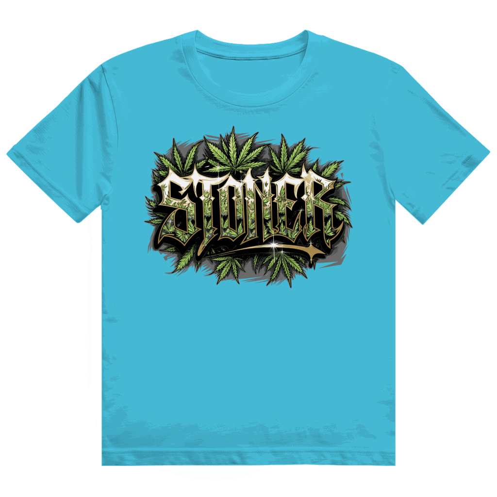 Division420 Heavy Cotton T-Shirt in Stoner Art Design aus 100% Baumwolle, komfortabel und langlebig