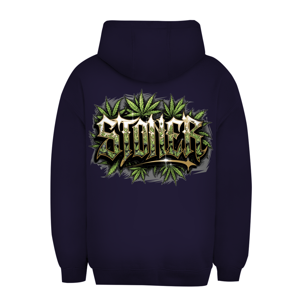 Unisex Oversize Hoodie mit Stoner Art Design von Division420, urbaner Style, entspannter Komfort, nachhaltige Baumwolle