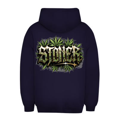 Unisex Oversize Hoodie mit Stoner Art Design von Division420, urbaner Style, entspannter Komfort, nachhaltige Baumwolle