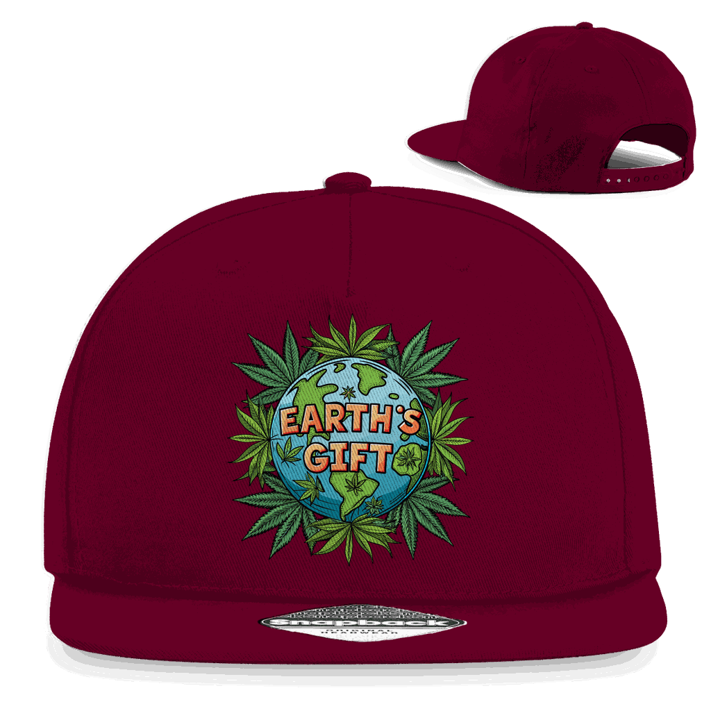 Snapback Rapper Cap - Earth´s Gift | Division420®