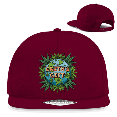 Snapback Rapper Cap - Earth´s Gift | Division420®