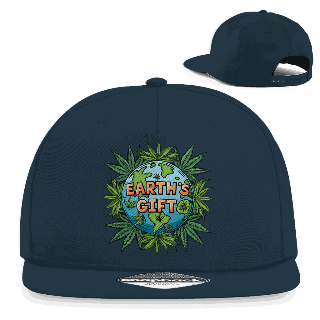 Snapback Rapper Cap - Earth´s Gift | Division420®