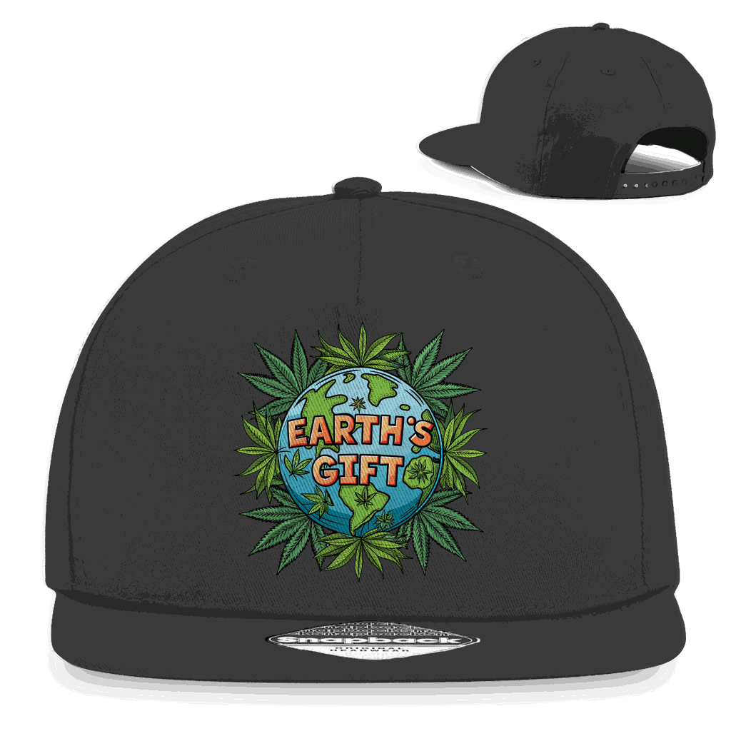 Snapback Rapper Cap - Earth´s Gift | Division420®