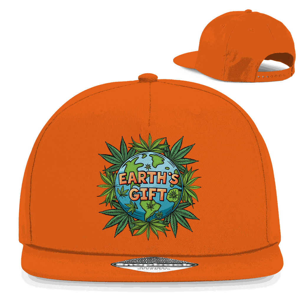 Snapback Rapper Cap - Earth´s Gift | Division420®