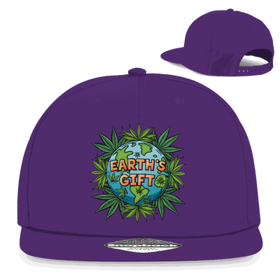 Snapback Rapper Cap - Earth´s Gift | Division420®