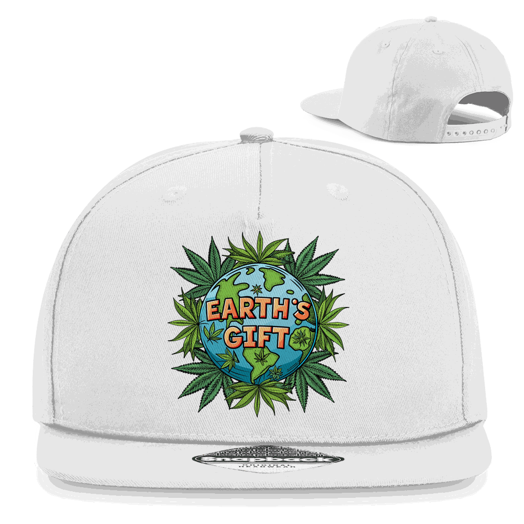 Snapback Rapper Cap - Earth´s Gift | Division420®