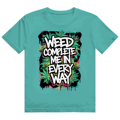 Heavy Cotton T-Shirt Weed complete me | Division420®