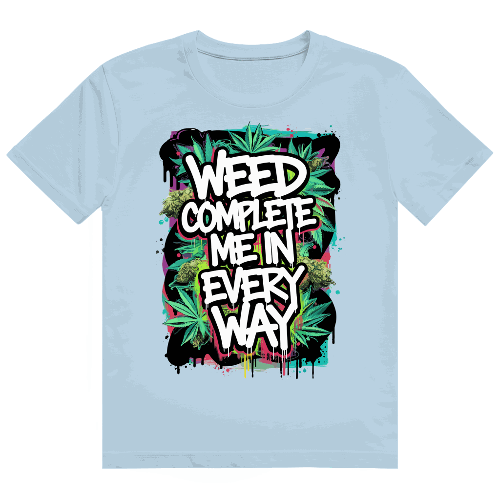 Heavy Cotton T-Shirt Weed complete me | Division420®