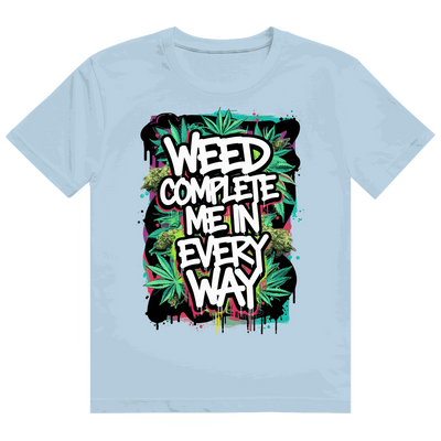 Heavy Cotton T-Shirt Weed complete me | Division420®