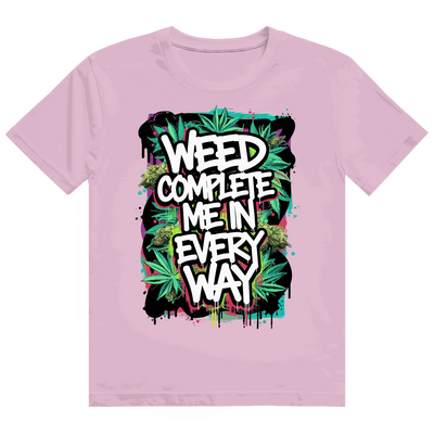 Heavy Cotton T-Shirt Weed complete me | Division420®