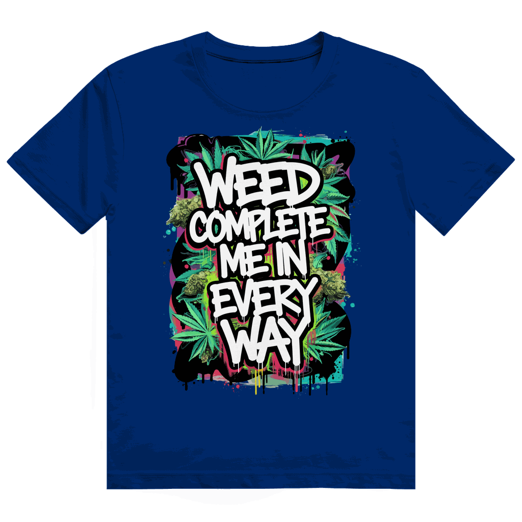 Heavy Cotton T-Shirt Weed complete me | Division420®