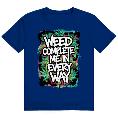 Heavy Cotton T-Shirt Weed complete me | Division420®